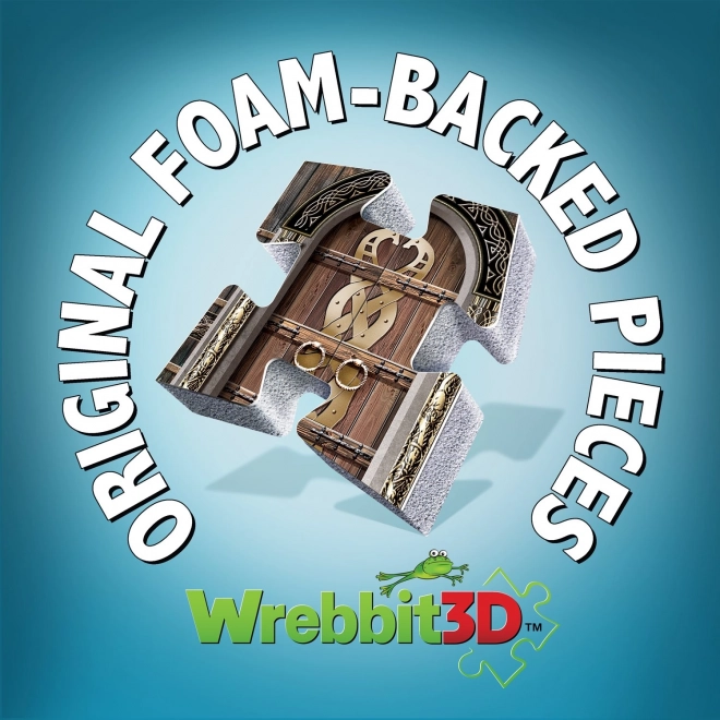 WREBBIT 3D puzzle Gospodar prstenova: Zlatna dvorana Edoras