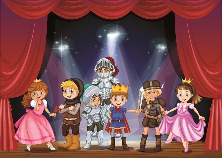Puzzle kazališna predstava 100 dijelova