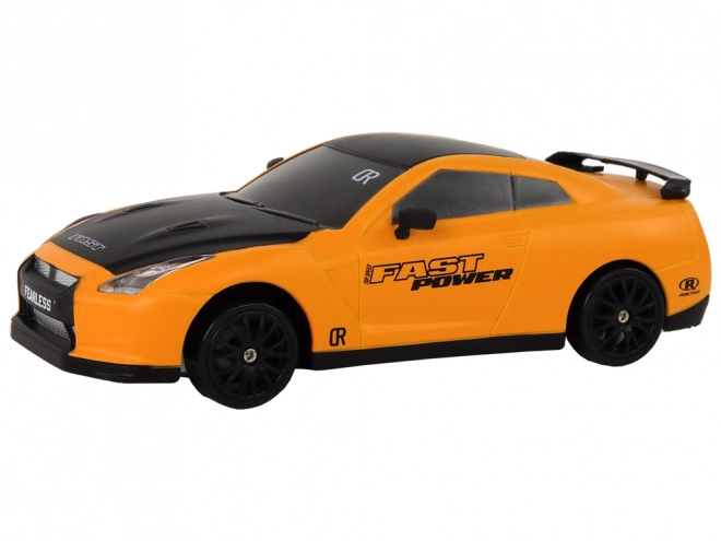 Daljinski upravljani sportski auto R/C 1:24 zamjenjivi kotači – Žuta