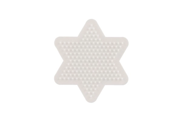 Podloga za glačanje perlica Hama MIDI - zvijezda, srce plastika 2 kom u vrećici 9x9cm