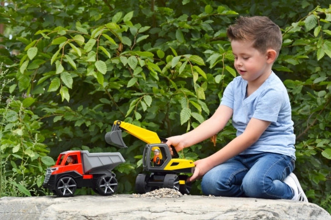Auto Truxx 2 kamion kiperska plast 26cm s figuricom 27x15x16cm 24m+
