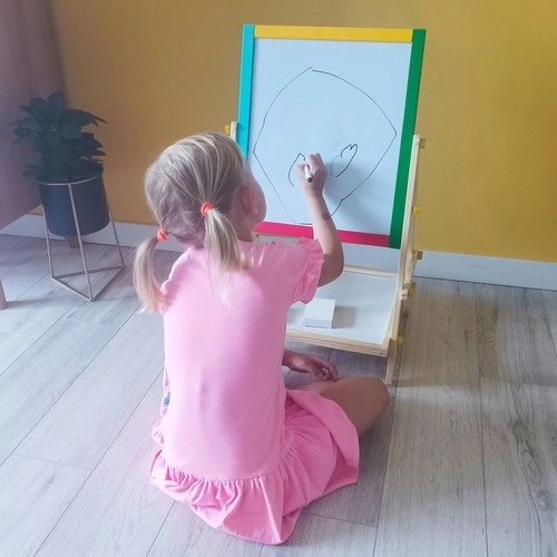 Drvena obostrana ploča za djecu