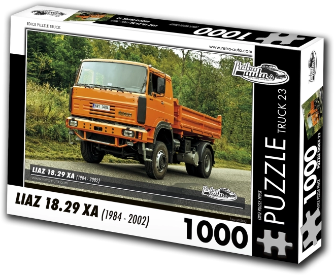 Puzzle RETRO-AUTA ŠKODA LIAZ 18.29 XA (1994–2002) – 1000 dijelova