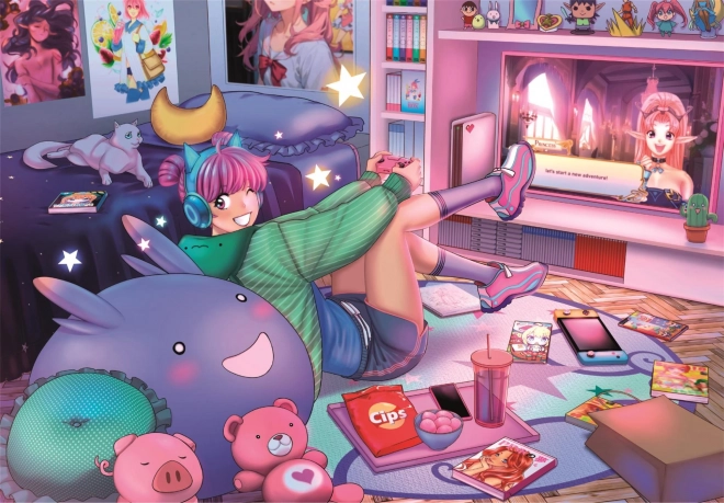 Clementoni puzzle Gaming entuzijasti 300 dijelova