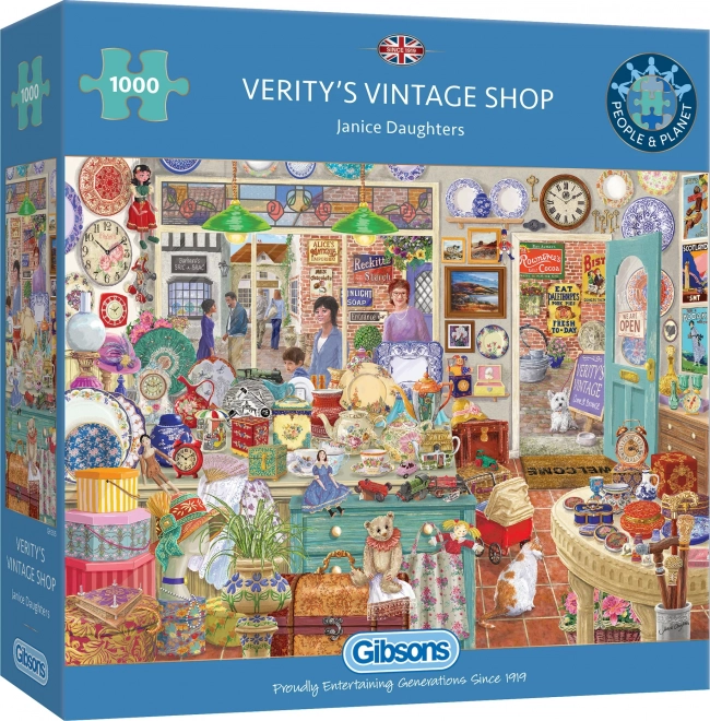 GIBSONS Puzzle Veritino antikvarijat 1000 komada