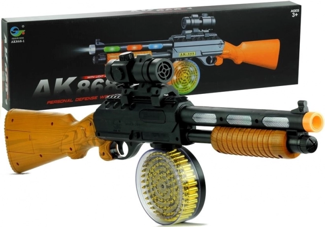 Pištol Puške AK 868-1 Svjetla Igra 60 cm