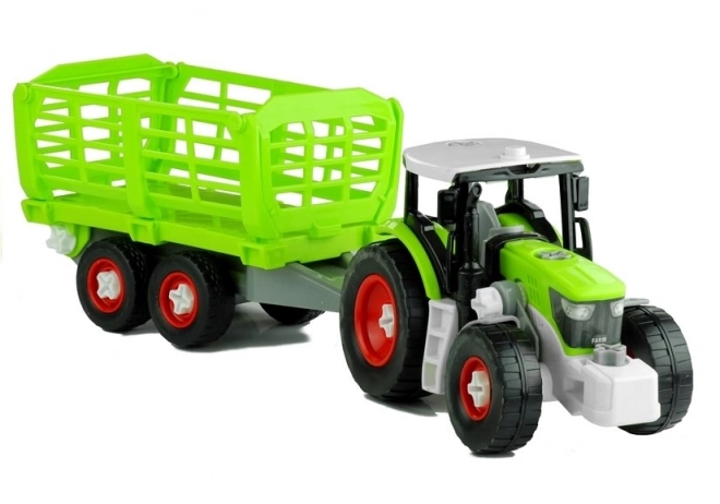 Rastavljivi traktor s prikolicom 43 cm