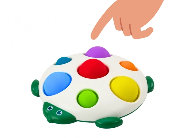 Senzorna igračka kornjača Edukativna društvena igra Pop-It kartice