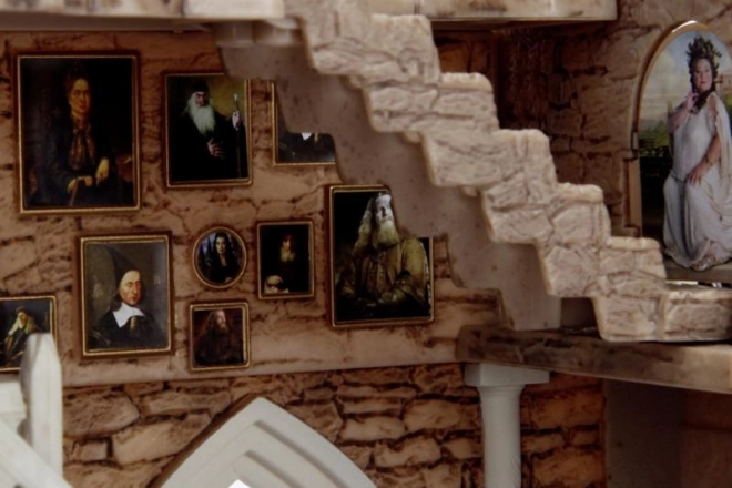 Harry Potter Nebelvírski toranj s nano figuricama