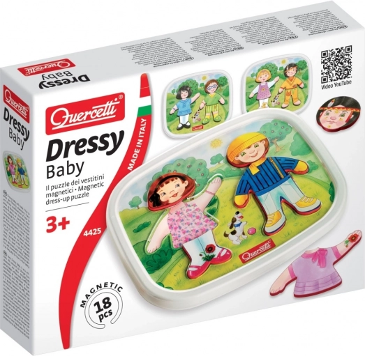 Magnetična slagalica za oblačenje QUERCETTI Dressy Baby