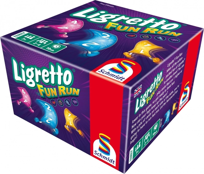 Obiteljska kartaška igra SCHMIDT LIGRETTO FUN RUN