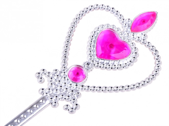 Kostim set Princeza s krunom i pletenicama – Ružičasta