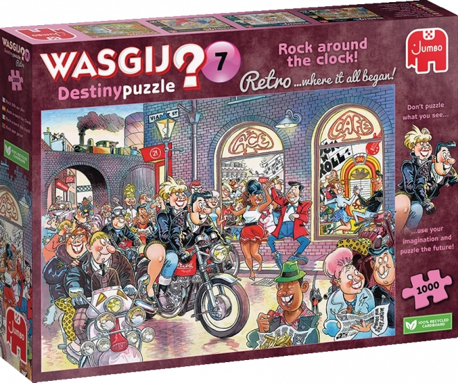 Puzzle WASGIJ Destiny 7: Rock oko sata! 1000 dijelova
