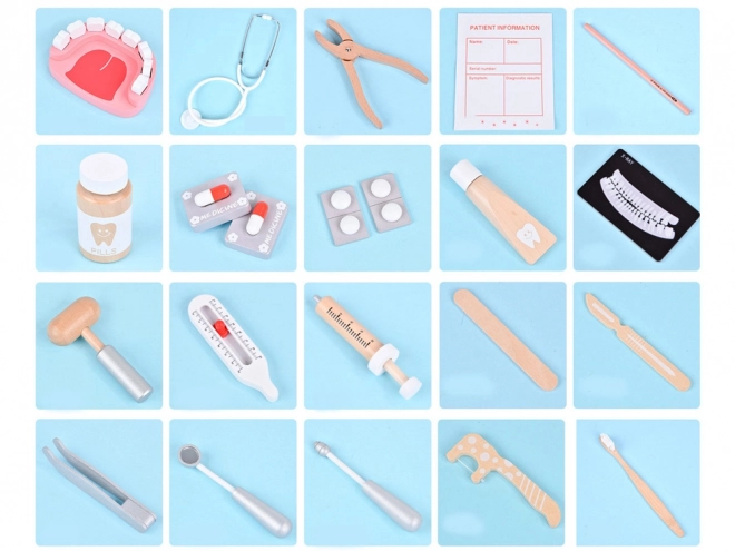 Drvena set dodataka MALOG DENTISTA ZA4718