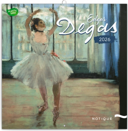 Blok-kalendar Edgar Degas 2026