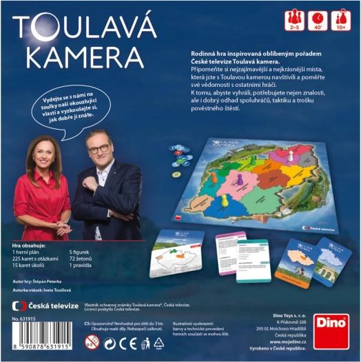 Toulavá Kamera - Obiteljska Društvena Igra