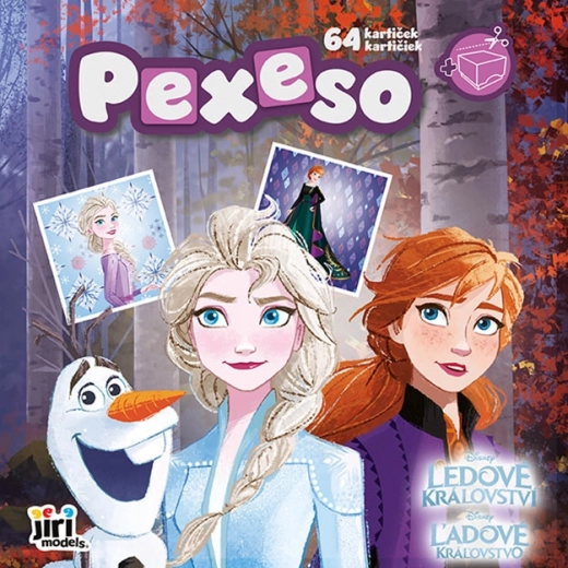 Pexeso u bilježnici Snježnoga kraljevstva
