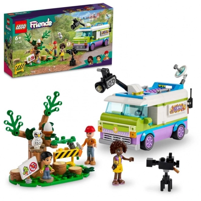 LEGO® Friends 41749 Novinarska dostavna vozila