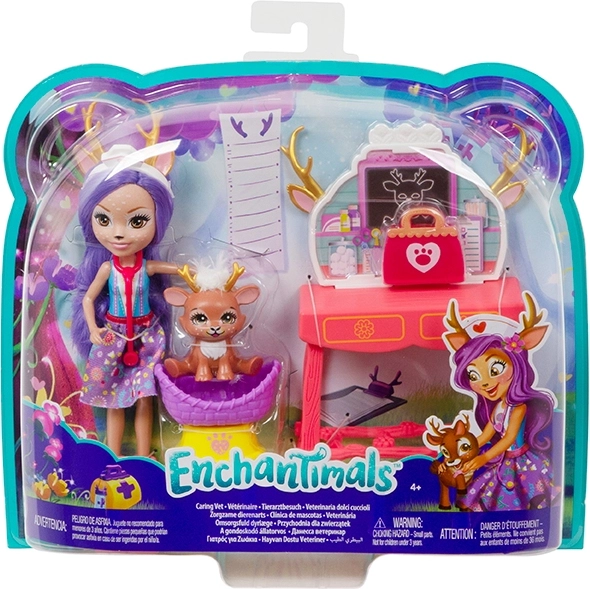 Enchantimals tematski set lutka sa životinjicama i dodacima