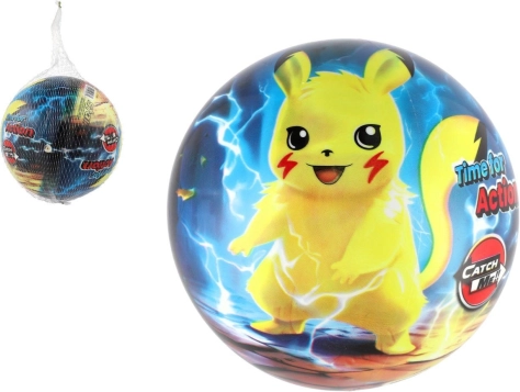 Napuhávajuća lopta POKÉMON 23 cm u mrežici