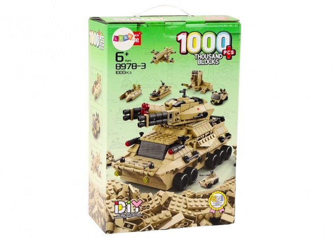 1000 El Vojni set pješčanih tenkova