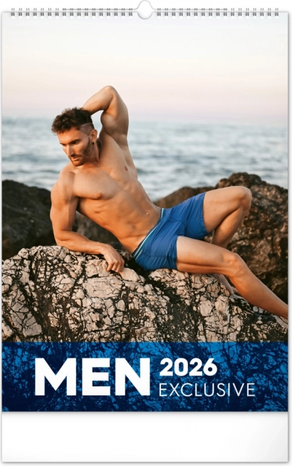 Zidni kalendar Muškarci Exclusive 2026