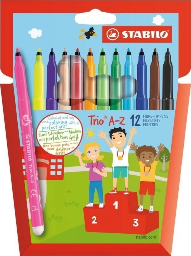Stabilo Trio A-Z 12 flomastera