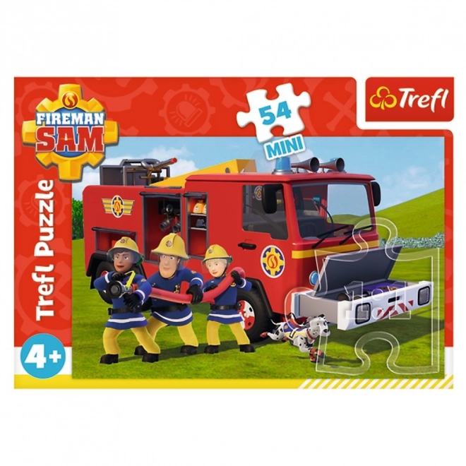 Puzzle Vatrogasac Sam Na vodi