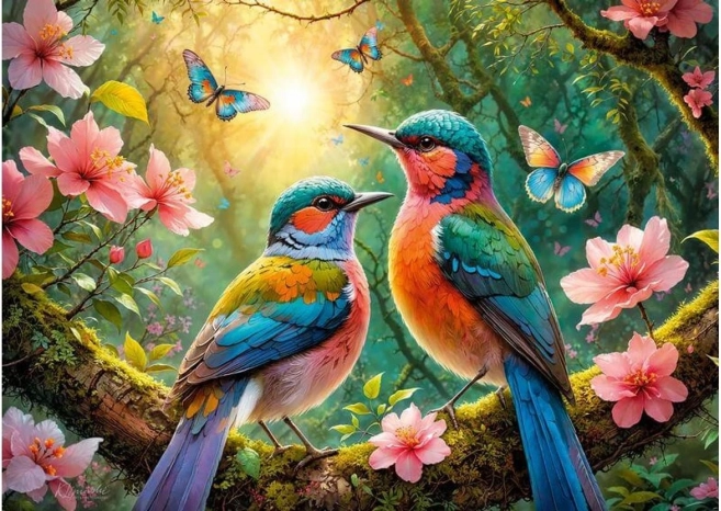 Puzzle Pozdrav novog dana 500 dijelova