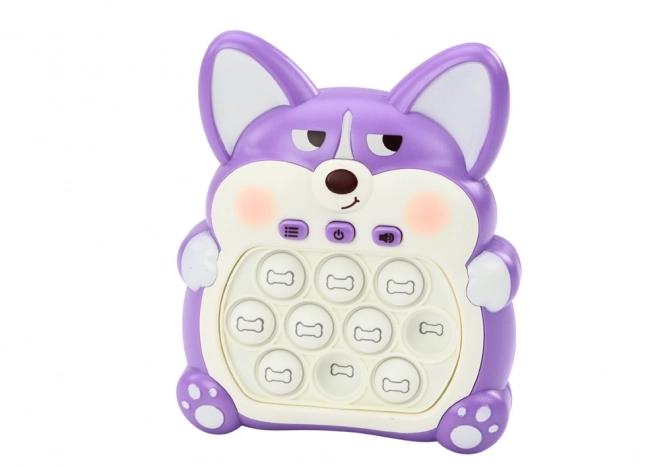 Arkadna igra Pop-It Fox za konzolu 7 načina igre Ljubičasta