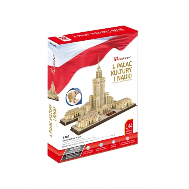 144 dijelova 3D puzzle Palača kulture i znanosti