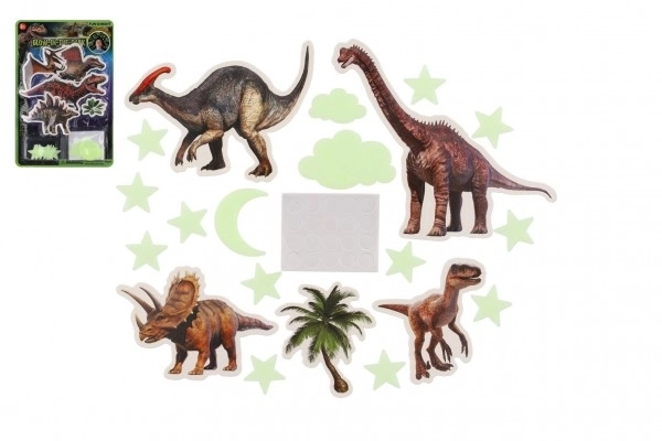 Svjetleći dinosauri na zid ili strop