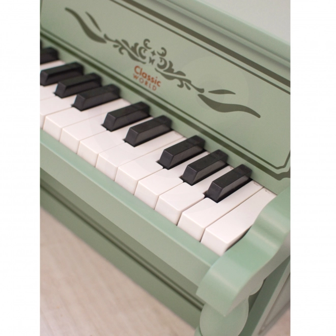 Drveno pianinko Classic World s udžbenikom