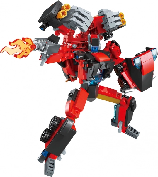 qman iron fist commander – transformirajući robot i borbeno vozilo, 333 dijelova