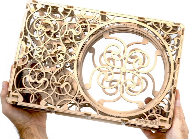 Mehanička slika - drvena 3D puzzle