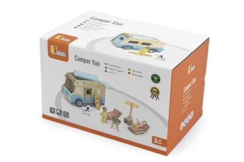 Viga drveni kamperski kombi Plaža