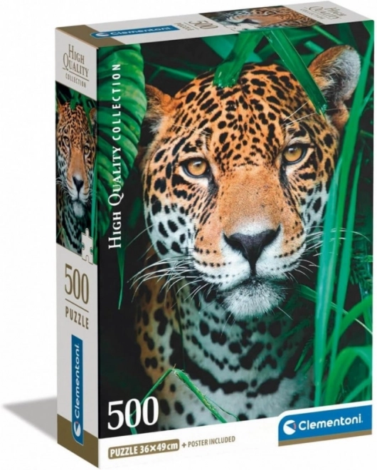 Puzzle 500 dijelova Jaguar u džungli
