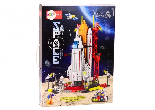 Platforma za lansiranje svemirskih raketa set za izgradnju - 500 dijelova