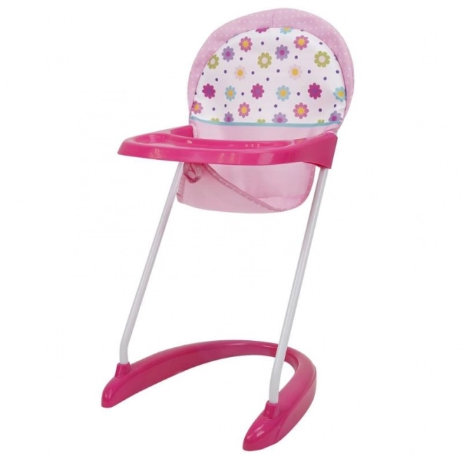 Visoka stolica za lutku Crew Spring Pink
