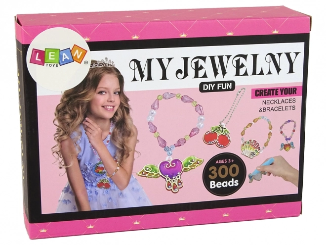 Set za izradu nakita DIY s flomasterima i perlicama