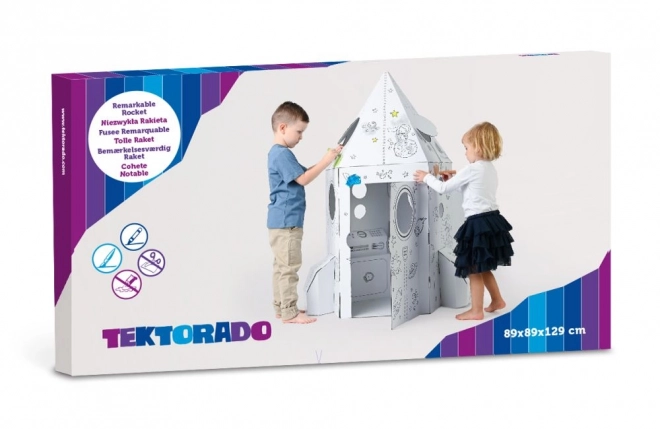 Kartonska svemirska raketa za bojenje