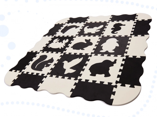 Kontrastne pjenaste puzzle sa životinjicama - 25 komada