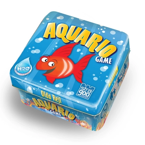 Aquario društvena igra u limenoj kutiji 13x13x7,5cm