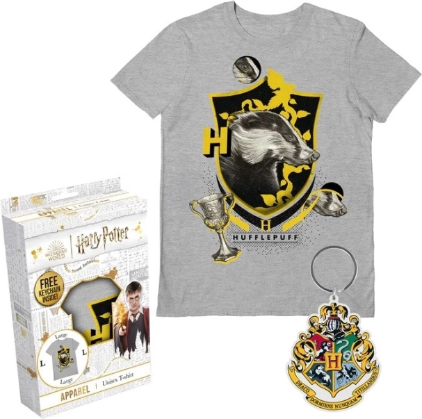Majica Harry Potter Hufflepuff s privjeskom za ključeve