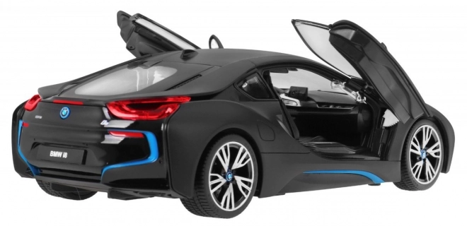 BMW i8 crni RASTAR 1:14 auto na daljinsko upravljanje + 2,4 GHz daljinsko upravljanje