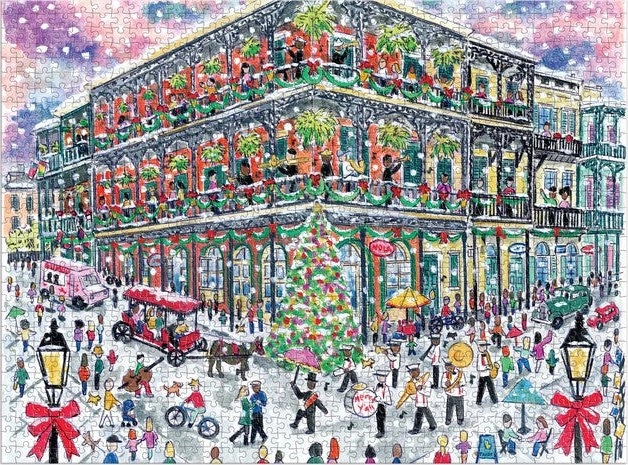 Puzzle GALISON Božić u New Orleansu 1000 dijelova