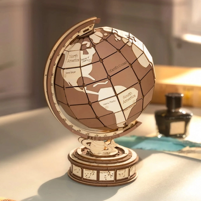 3D drvena slagalica Rolife Globus
