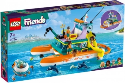 lego friends morski spasilački brod