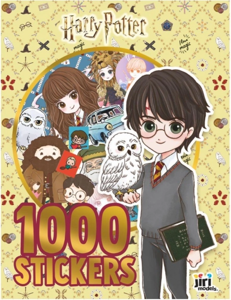 Naljepničasta bilježnica Harry Potter s 1000 naljepnica