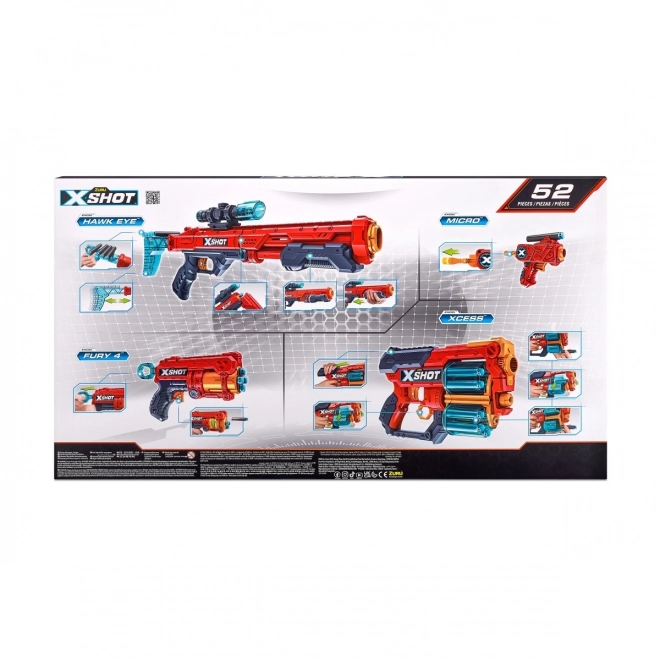 Excel Combo Hawk + Xcess + Fury 4 + set Micro lansirnih uređaja